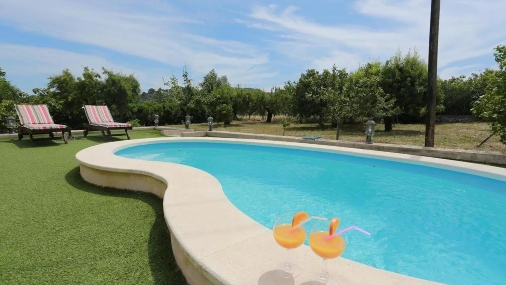 Gemuetliche Finca Coquete Mit Pool 셀바 0*,