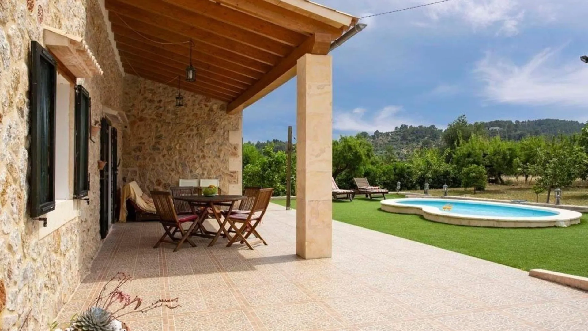 Gemuetliche Finca Coquete Mit Pool 셀바 펜션
